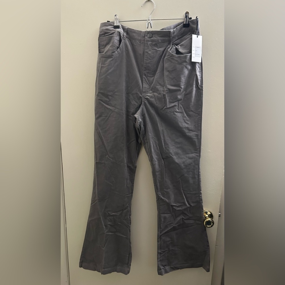 Brand New Unique Vintage 1X Grey Corduroy Pants